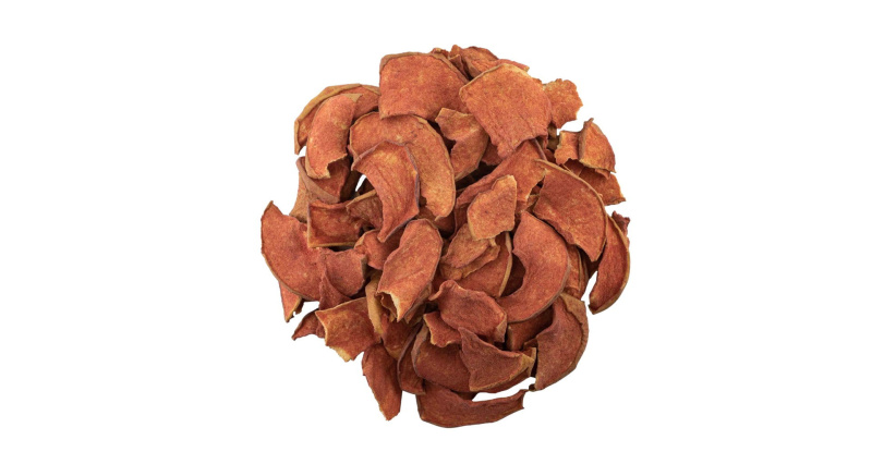 Jablečné chipsy jahodové váha 100g