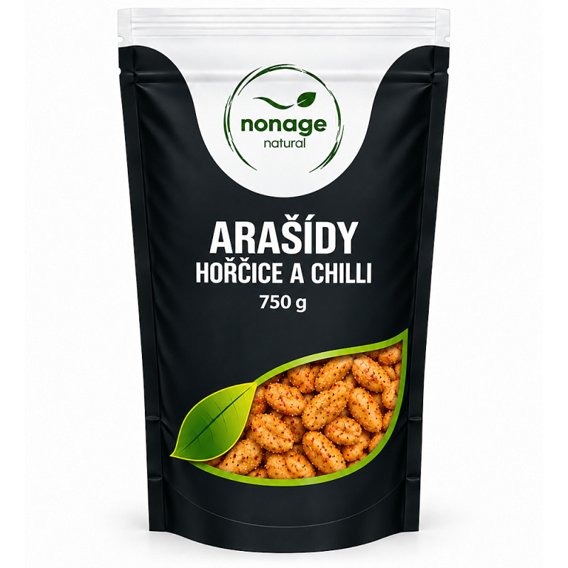 NONAGE Arašídy hořčice a chilli 750 g