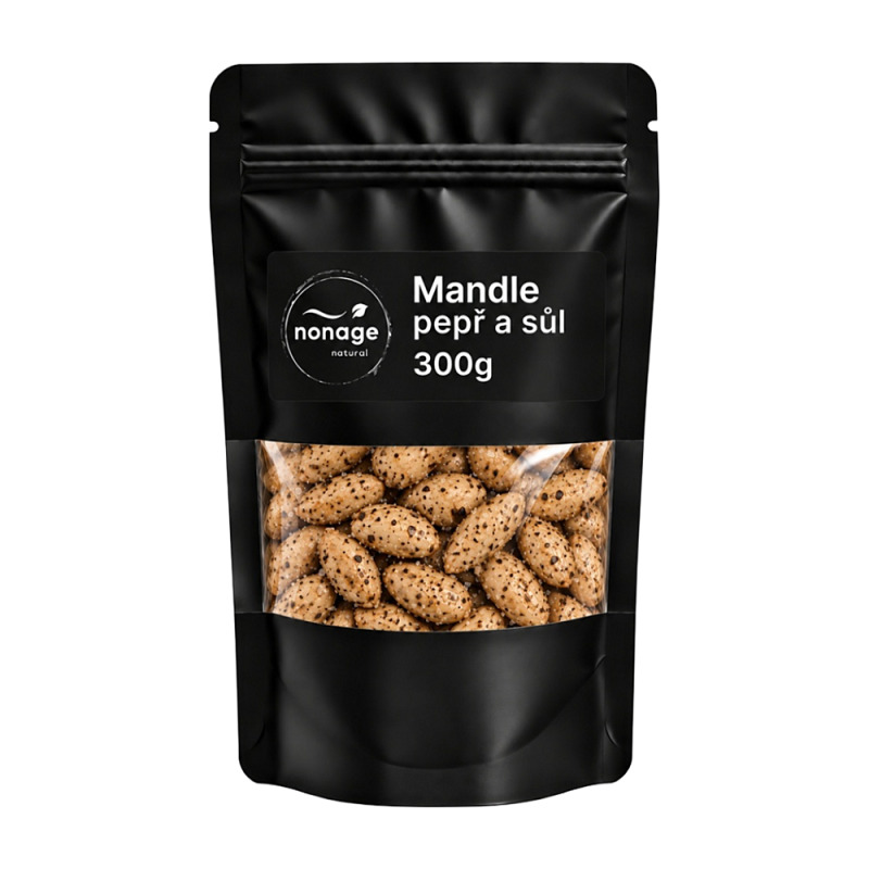 NONAGE Mandle pepř a sůl 300 g