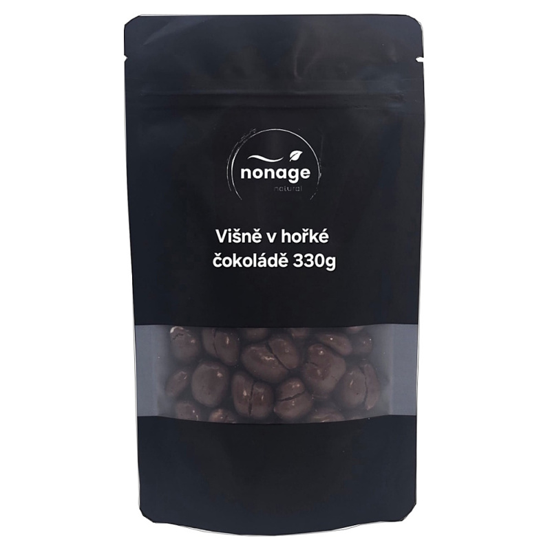 NONAGE Višně v hořké čokoládě 330 g