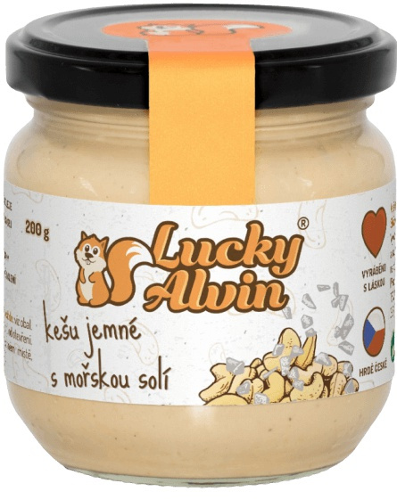 Lucky Alvin Kešu jemné s mořskou solí 200 g