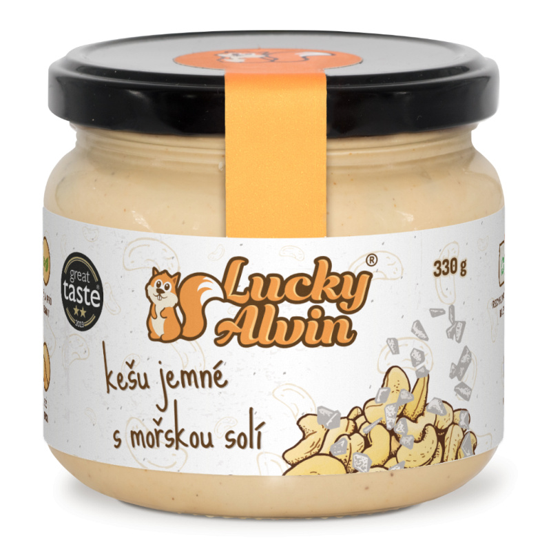 Lucky Alvin Kešu jemné s mořskou solí 330 g