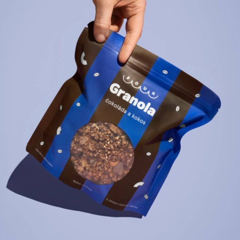 EAT FOUR s.r.o. Granola čokoláda a kokos