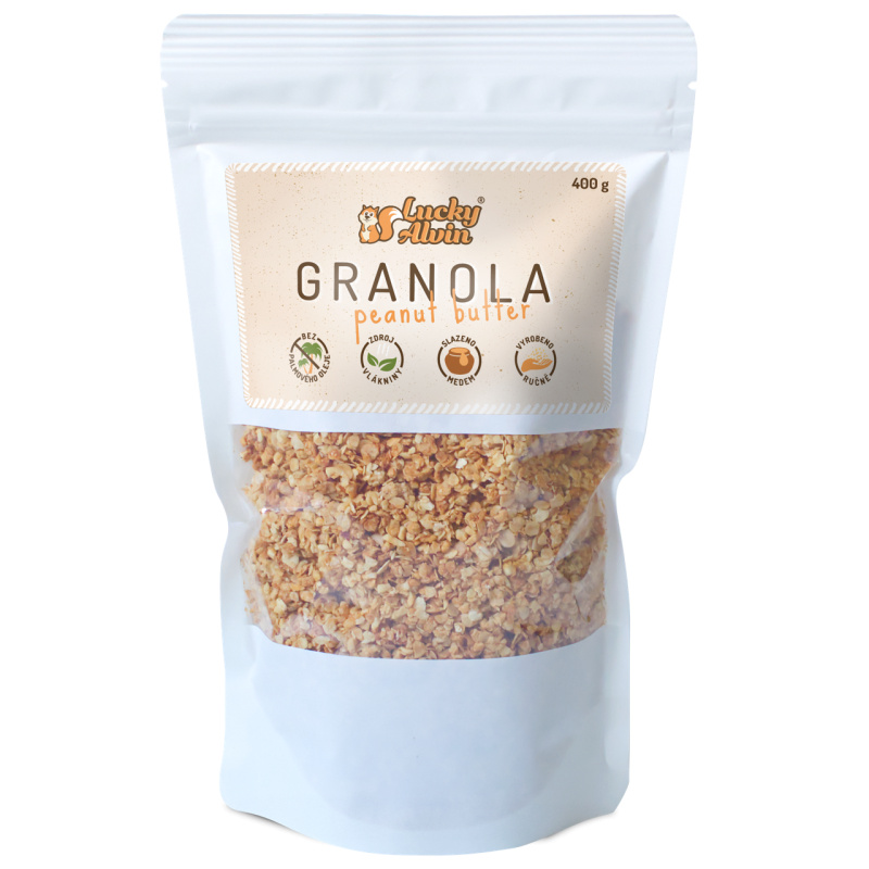 Lucky Alvin Granola Peanut butter 400 g