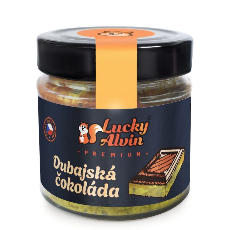 Lucky Alvin Premium Dubajská čokoláda 135 g
