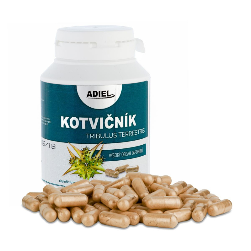 ADIEL Kotvičník zemní Tribulus terrestris 90 kapslí