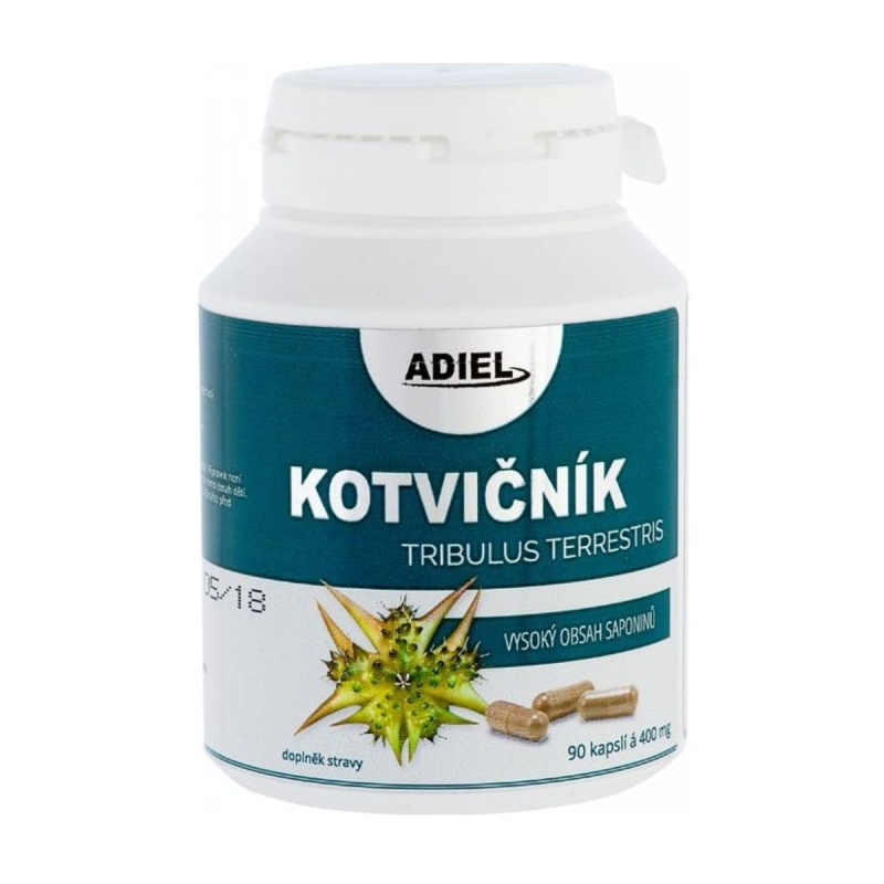ADIEL Kotvičník zemní Tribulus terrestris 90 kapslí