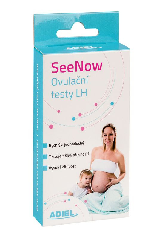 ADIEL SeeNow Ovulační testy LH 5 kusů