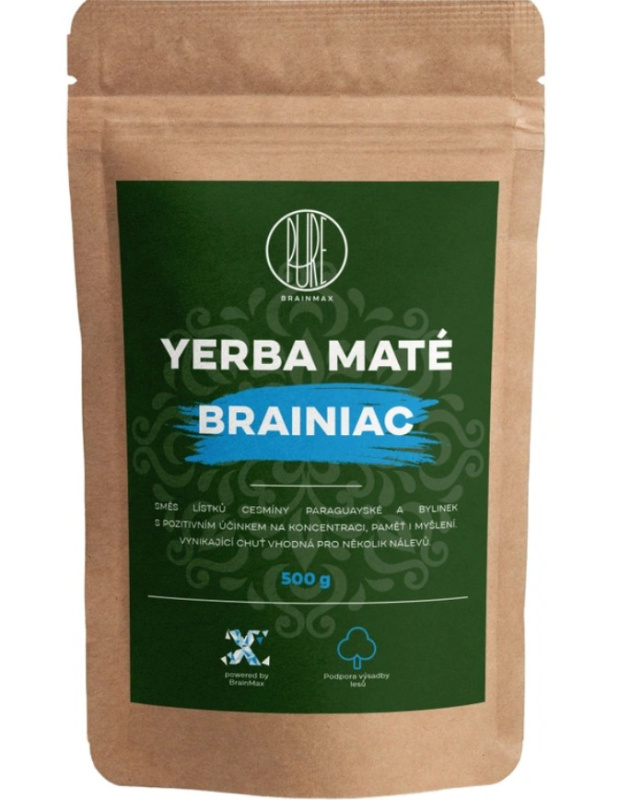 BrainMax Pure Yerba Maté Brainiac 500 g