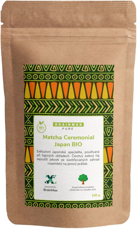 BrainMax Pure Matcha Ceremonial Japan BIO 100 g