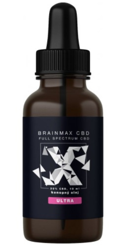 BrainMax CBD olej 30 % 3000 mg 10 ml - Ultra