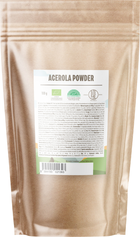 BrainMax Pure Acerola BIO prášek 100g