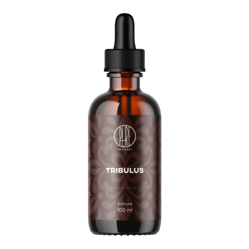 BrainMax Pure Tribulus Kotvičník zemní tinktura 1:3 100 ml