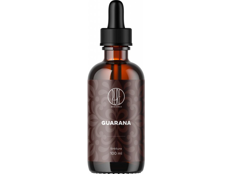 BrainMax Pure Guarana, tinktura 1:3, 100 ml