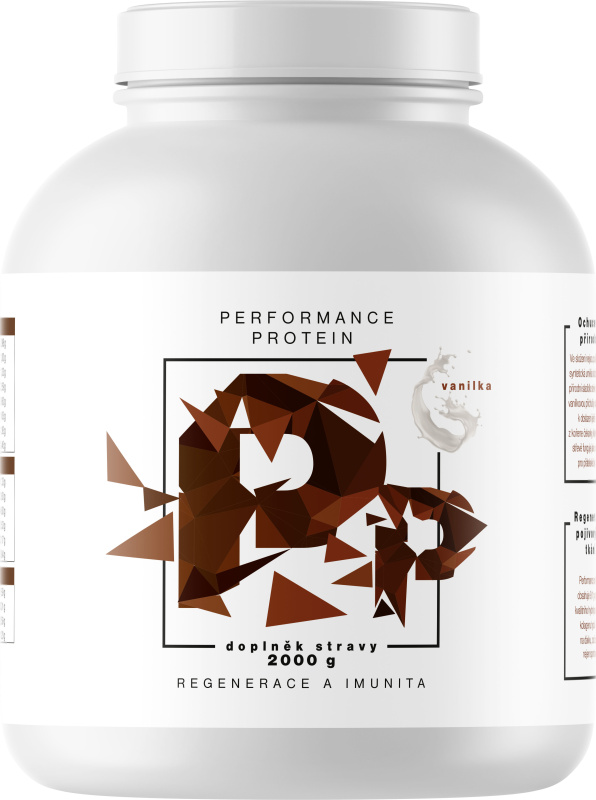 BrainMax Performance Protein 2000 g - vanilka