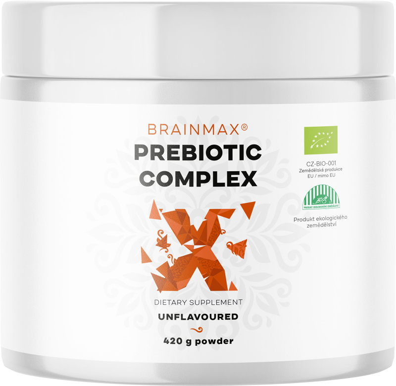 BrainMax Prebiotic Complex, Prebiotická směs, BIO, 420 g