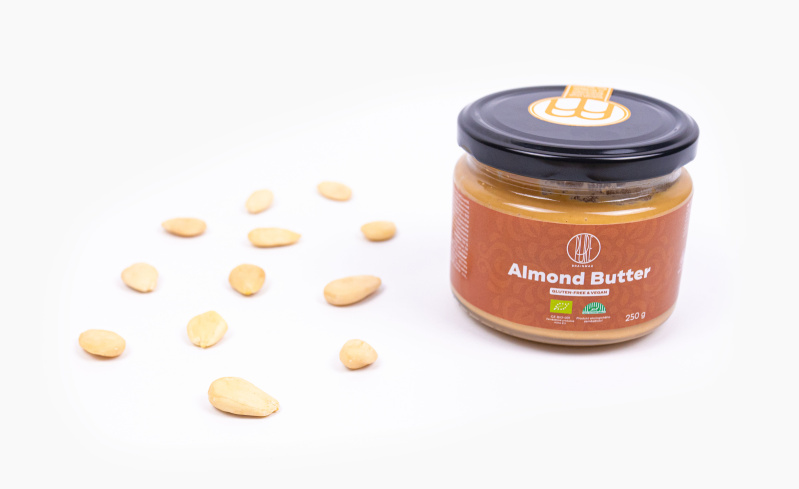 BrainMax Pure 100% Mandlový krém, BIO, 250 g