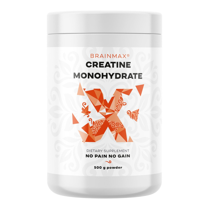 BrainMax Creatine Monohydrate (Kreatin), 500 g