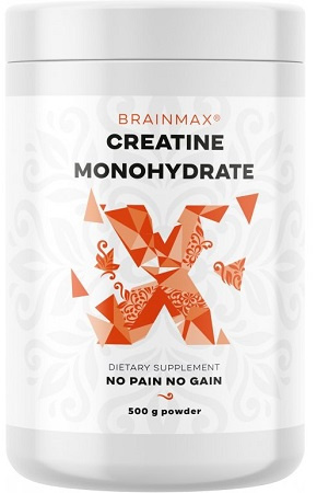 BrainMax Creatine Monohydrate (Kreatin), 500 g