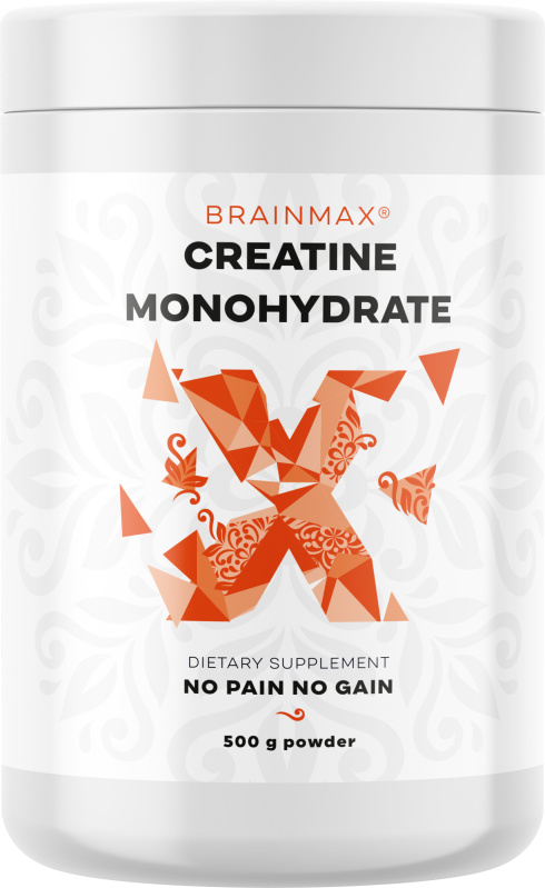 BrainMax Creatine Monohydrate (Kreatin), 500 g