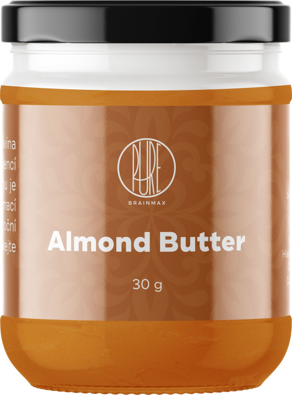 BrainMax 100% Mandlový krém, BIO, 30 g