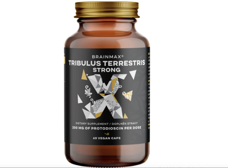BrainMax Tribulus Terrestris Strong, Kotvičník, 60 kapslí