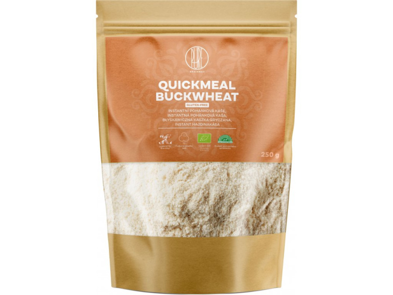 BrainMax Pure QuickMeal, Pohanková kaše, BIO, 250 g