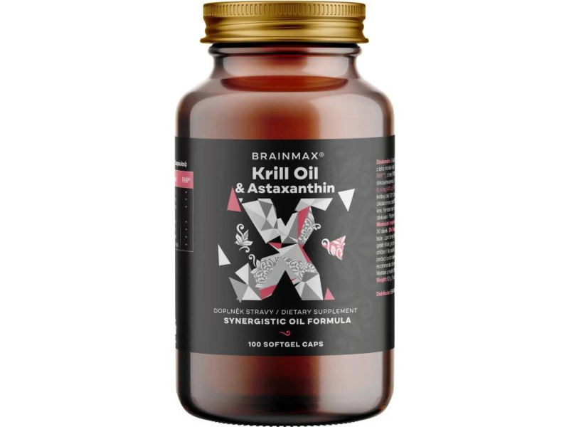 BrainMax Krill Oil s astaxanthinem