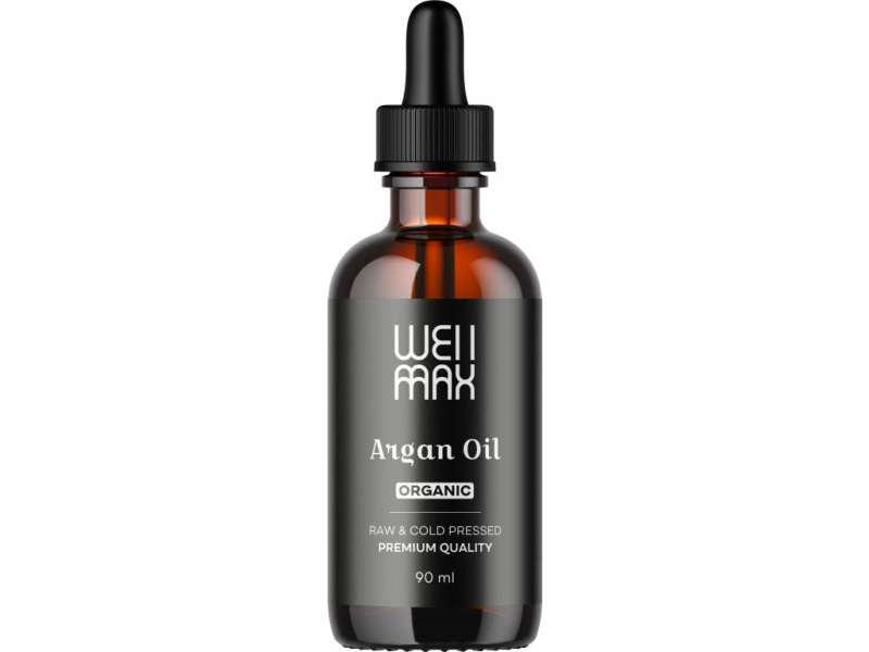 WellMax Arganový olej, BIO, RAW, 90 ml