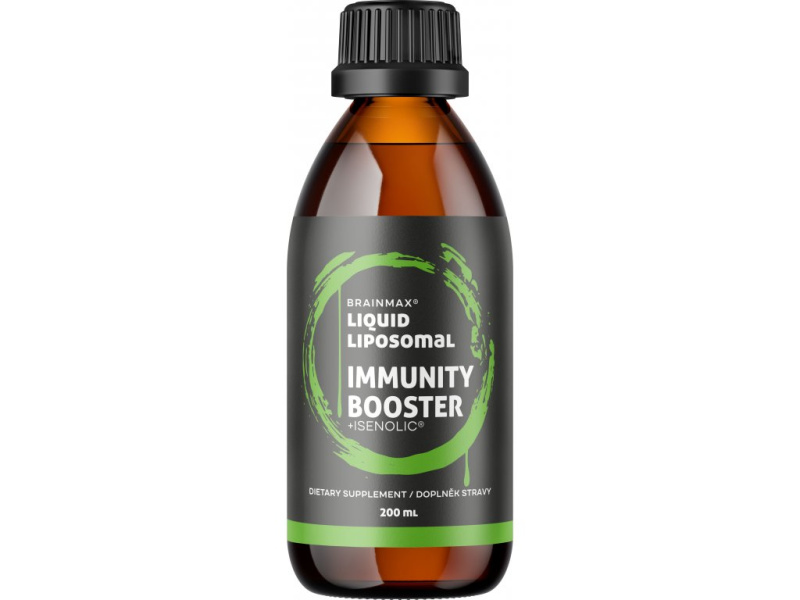 BrainMax Lipozomální komplex pro podporu imunity, ISENOLIC®, 200 ml