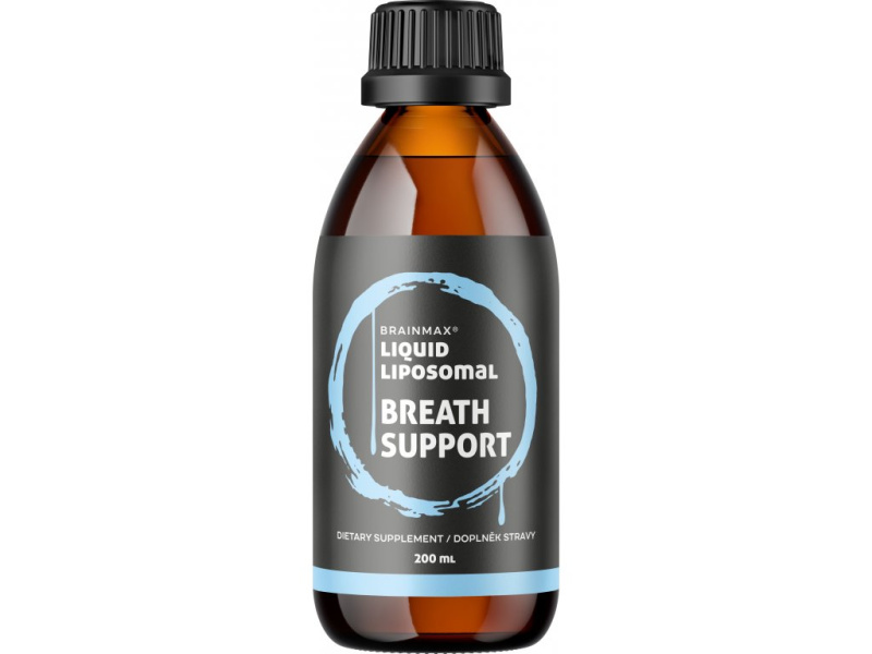 BrainMax Lipozomální komplex pro podporu dýchacích cest, 200 ml