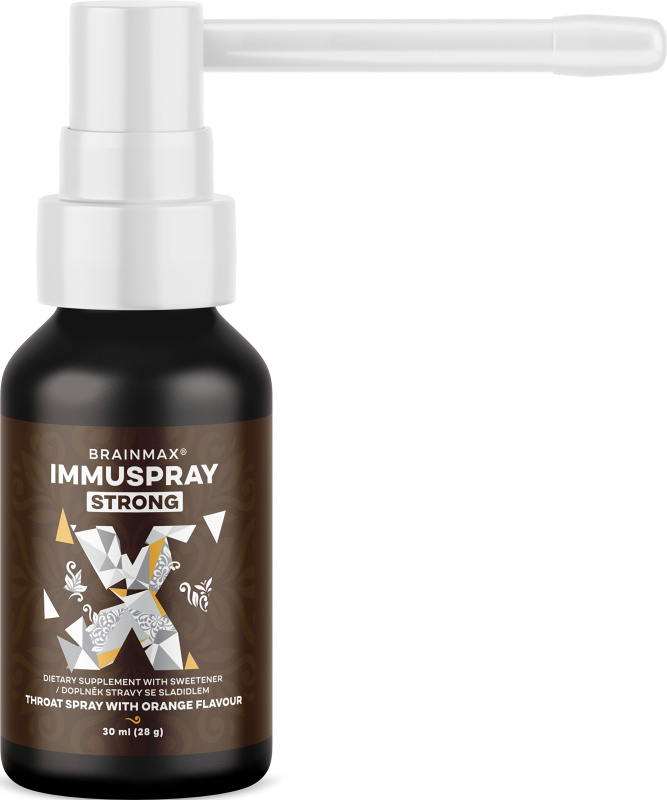 BrainMax ImmuSpray STRONG sprej pro podporu imunitního systému 30 ml