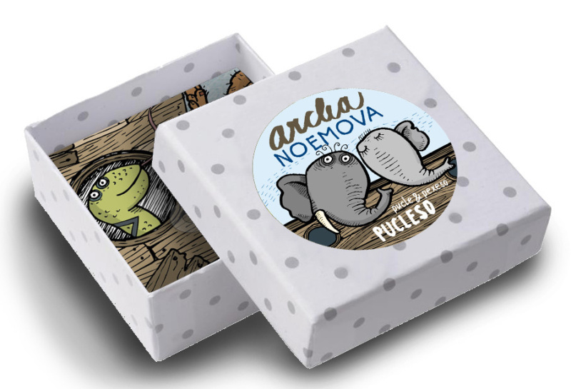 Pucleso - Noemova archa - pexeso a pucle v jednom