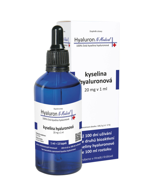 Hyaluron N-Medical 100% Kyselina hyaluronová