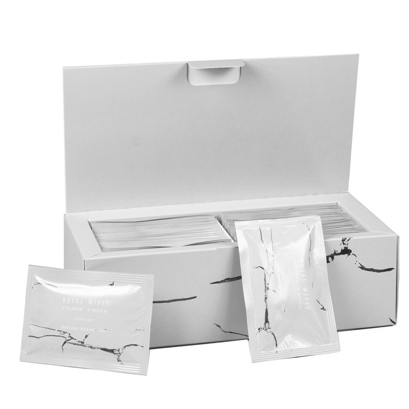 N-Medical 30x Hydratační ubrousky Royal wipes SILVER