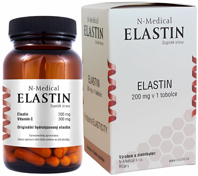 Hyaluron N-Medical N-Medical Elastin Balení: 30 tobolek