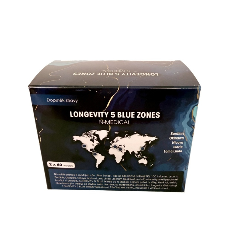 N-Medical Longevity 5 Blue Zones 2x60 tobolek
