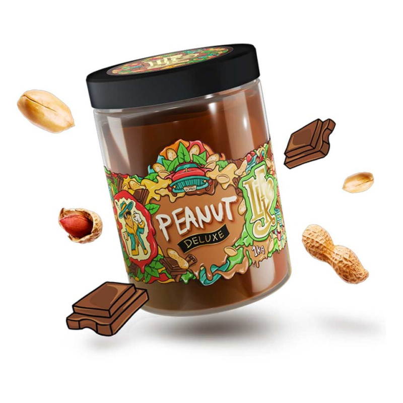 Lifelike Arašídové máslo (Peanut Butter) Deluxe 1000 g