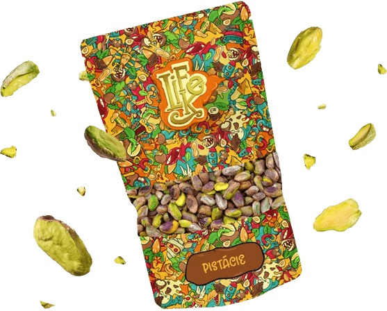 LifeLike Pistácie loupané, 250 g