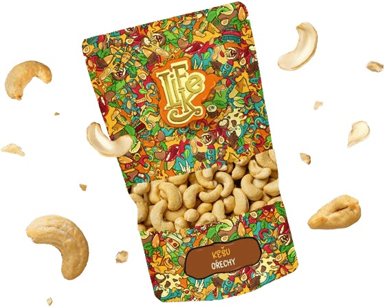 Lifelike Kešu ořechy natural 1000g