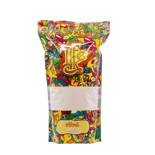 Lifelike celozrnná rýžová instantní mouka 500 g