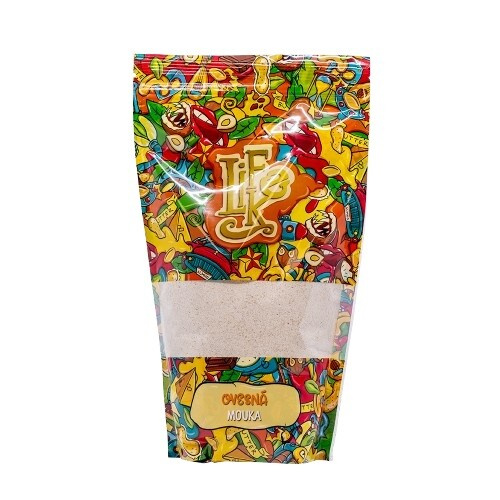 Lifelike celozrnná ovesná instantní mouka 500g