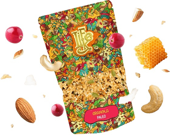 Lifelike Granola 400 g - paleo