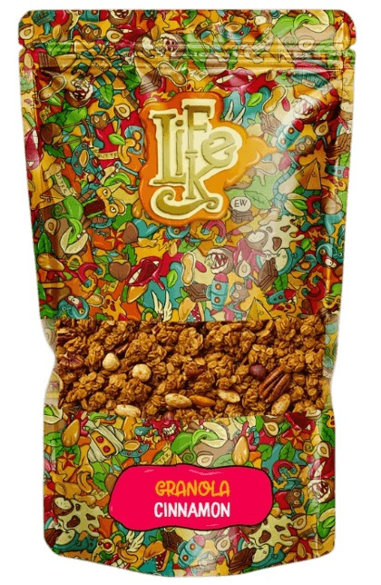 Lifelike Granola 400 g - skořice