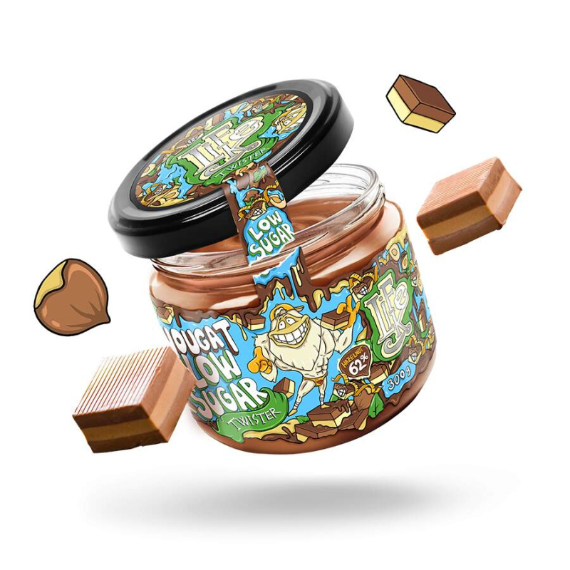 Lifelike Twister 300 g - nugát low sugar 