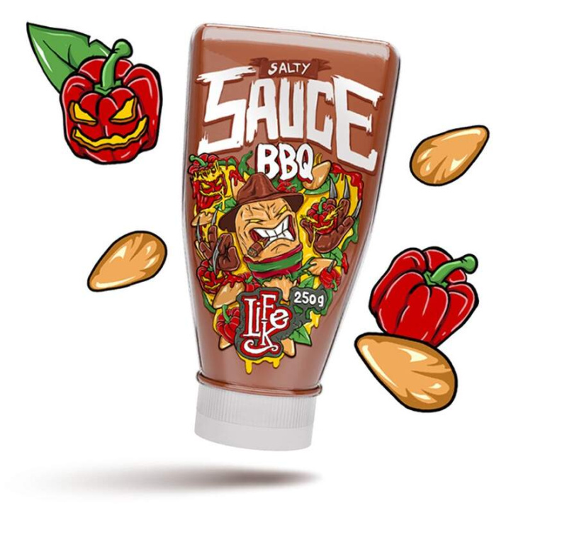 Lifelike Salty SAUCE 250 g - BBQ