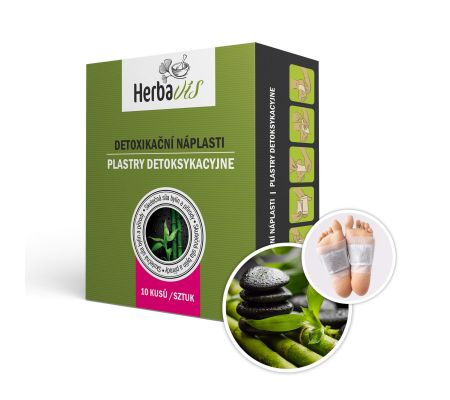 Herbavis Detoxikační náplasti, 10 ks
