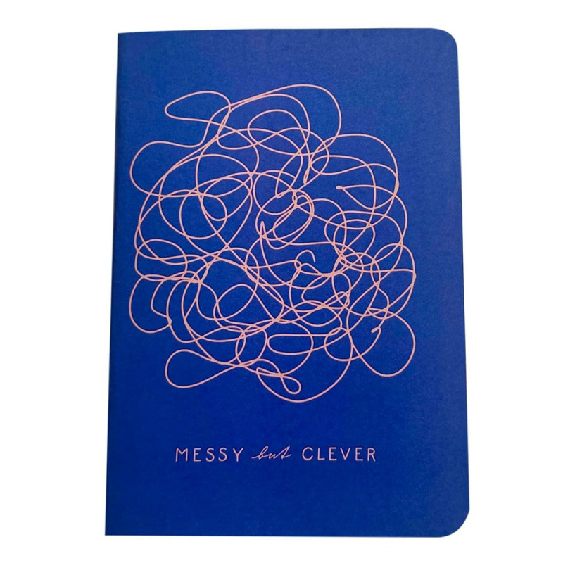 Be Nice EKO Messy but Clever sešit A4 tečkované linky