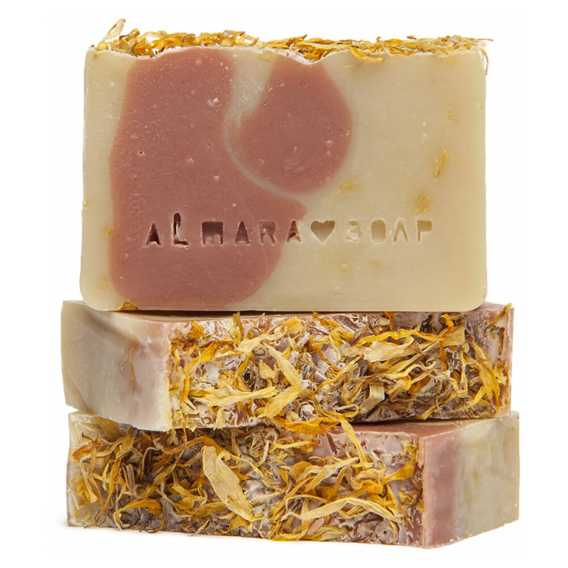 Almara Soap Tuhé mýdlo Babiččina zahrádka, 90 g
