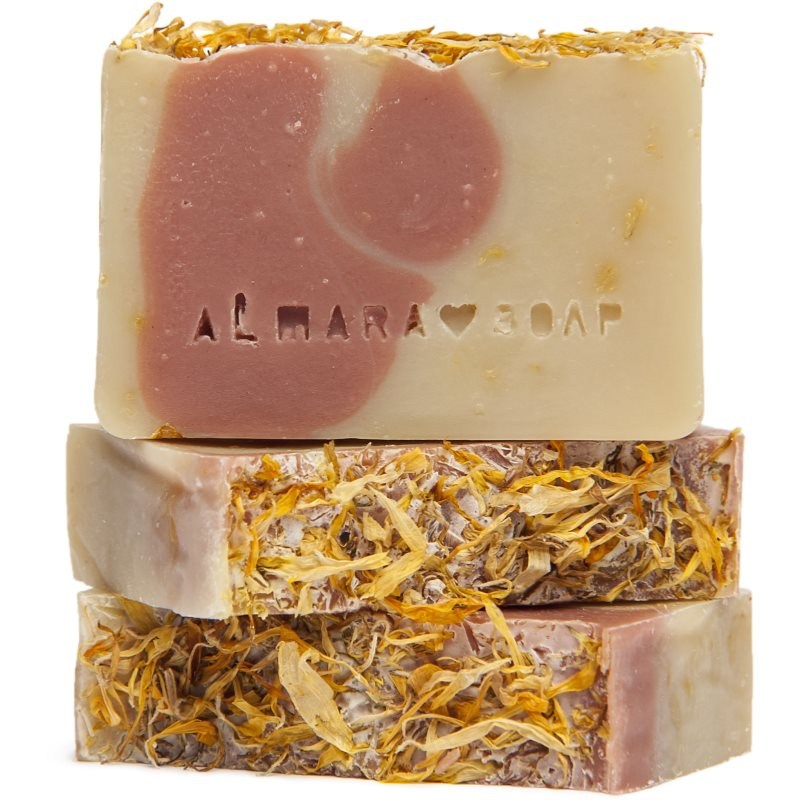Almara Soap Tuhé mýdlo Babiččina zahrádka, 90 g